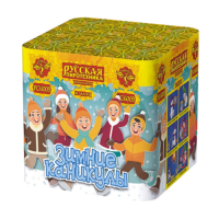 Зимние каникулы 36 Батарея салютов купить в Москве | salutsklad.ru