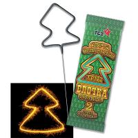 Елочка Бенгальские огни фигурные купить в Москве | salutsklad.ru